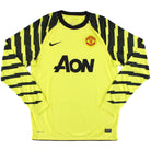 2010-11 Manchester United Nike Goalkeeper Shirt M.Boys Football Shirt