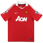 2010-11 Manchester United Nike Home Shirt S Football Shirt