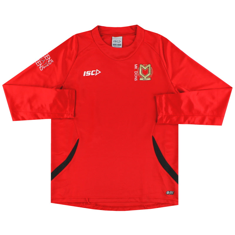 2010-11 MK Dons ISC Training Top M Football Shirt