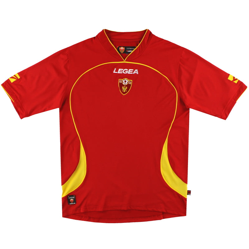 2010-11 Montenegro Legea Home Shirt *Mint* XL Football Shirt