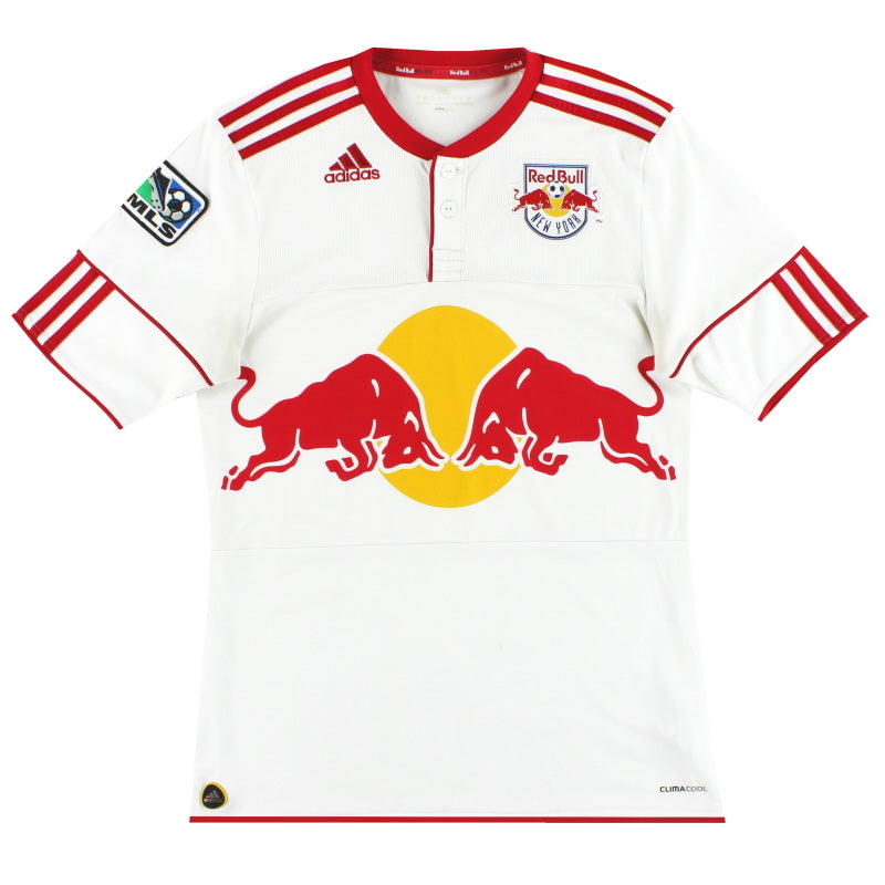 2010-11 New York Red Bulls adidas Home Shirt S Football Shirt