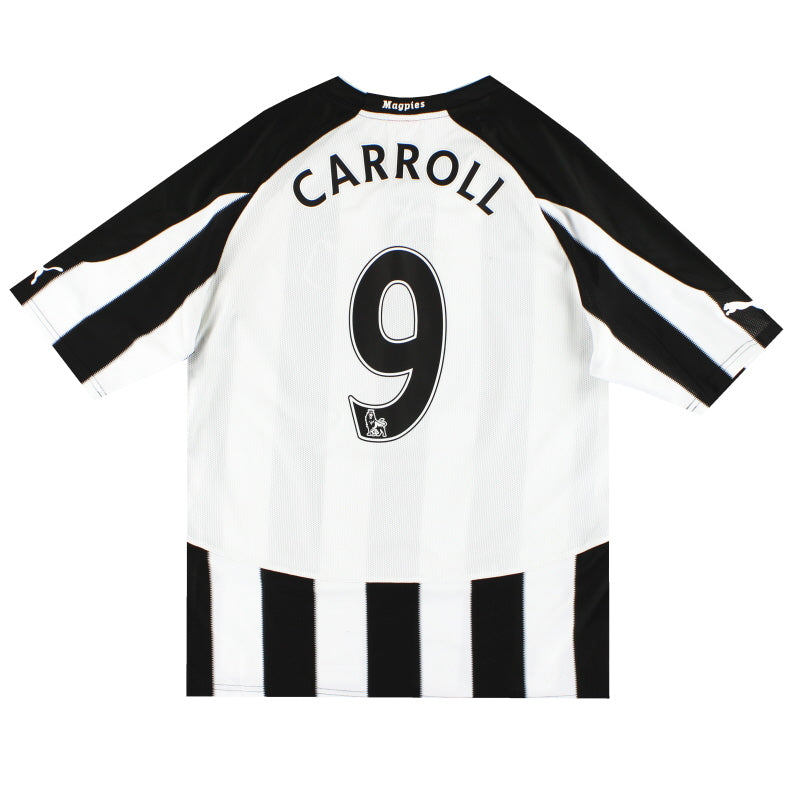 2010-11 Newcastle Puma Home Shirt Carroll #9 L Football Shirt