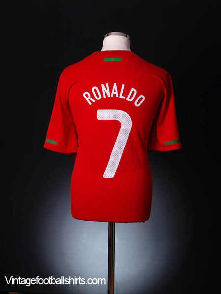 2010-11 Portugal Home Shirt Ronaldo #7 S Football Shirt