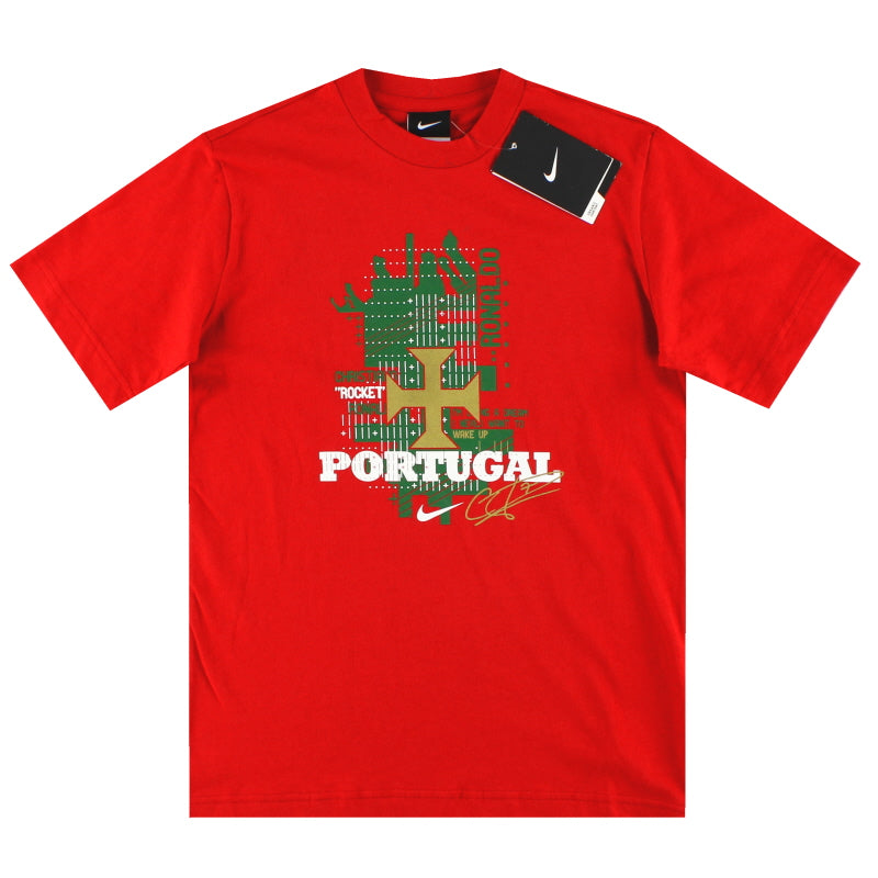 2010-11 Portugal Nike Ronaldo Tee *w/tags* M.Boys T-Shirt