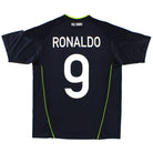 2010-11 Real Madrid adidas Away Shirt Ronaldo #9 XL.Boys Football Shirt