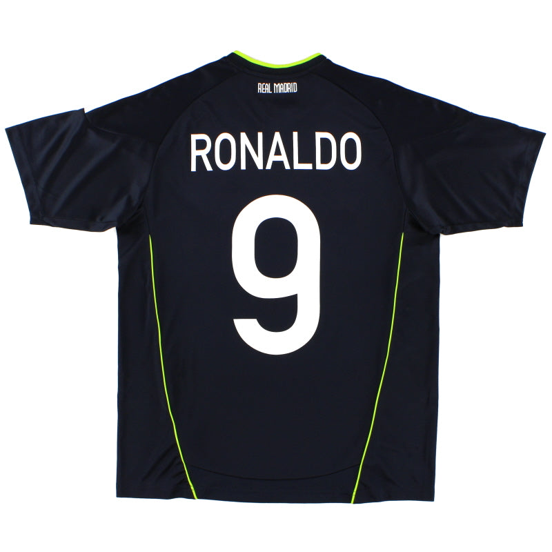 2010-11 Real Madrid adidas Away Shirt Ronaldo #9 XL.Boys Football Shirt