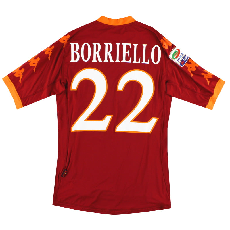 2010-11 Roma Kappa Kombat PI Home Shirt Borriello #22 *w/tags* XL Football Shirt