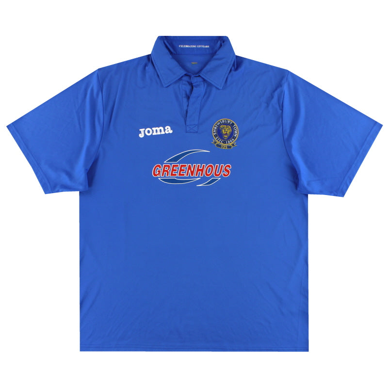 2010-11 Shrewsbury Joma '125th Years' Home Shirt XXL Football Shirt