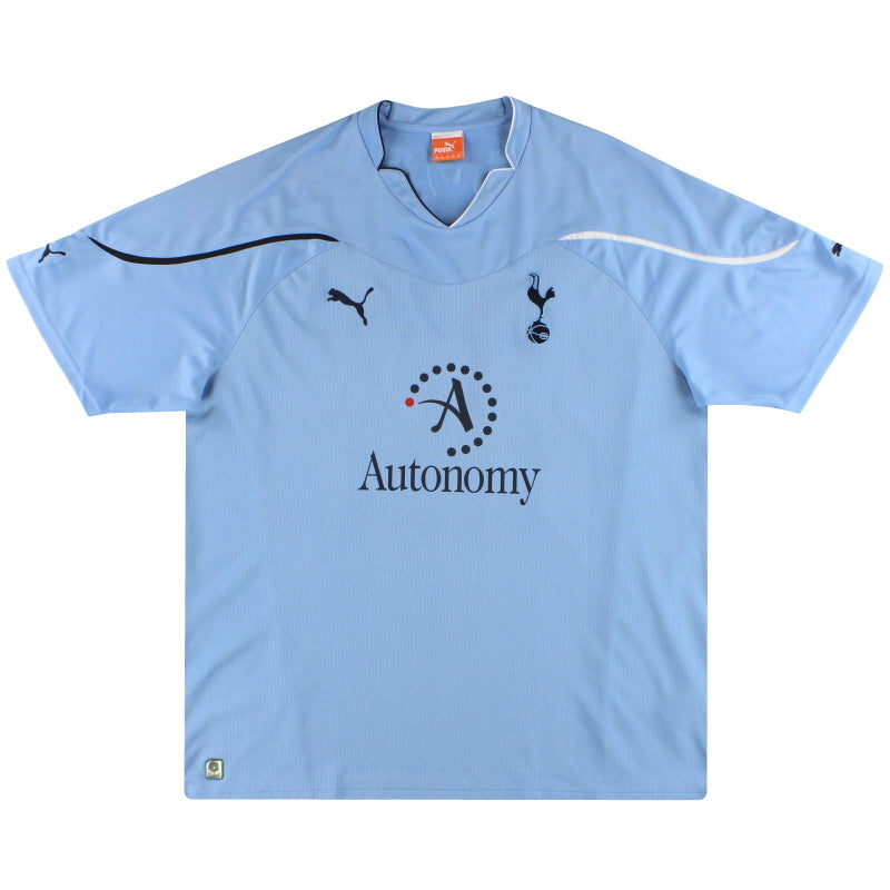 2010 11 Tottenham Puma Away Shirt Crouch 15 L 737655 Vintage Football Shirts