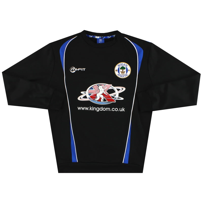 2010-11 Wigan Mi-Fit Player Issue Training Sweatshirt M Sweatshirt