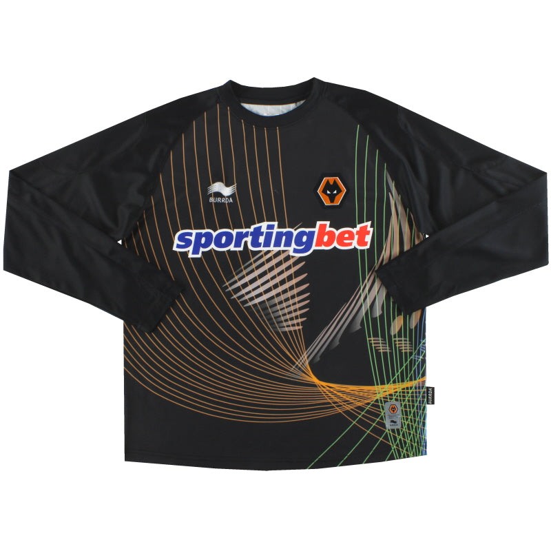 2010-11 Wolves Burrda Goalkeeper Shirt XS Football Shirt