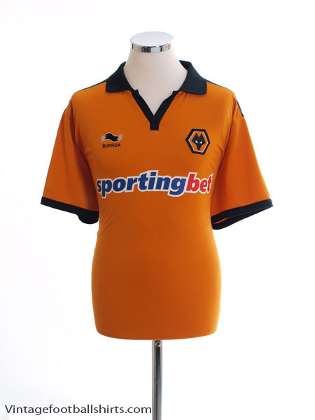 2010-11 Wolves Home Shirt L Football Shirt