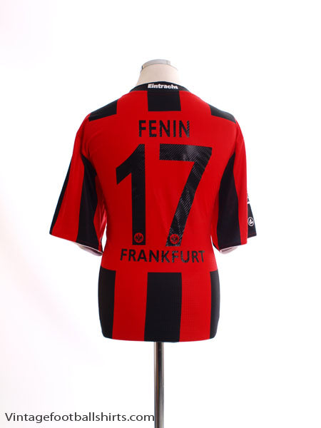 2010-12 Eintracht Frankfurt Home Shirt Fenin #17 L Football Shirt