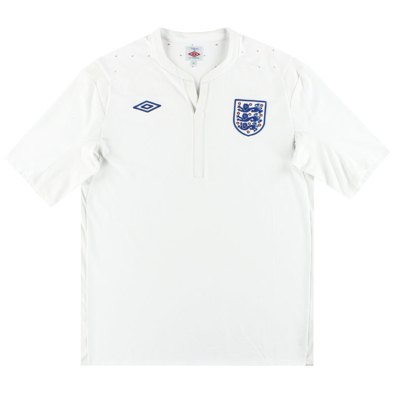 2010-12 England Umbro Home Shirt S Football Shirt