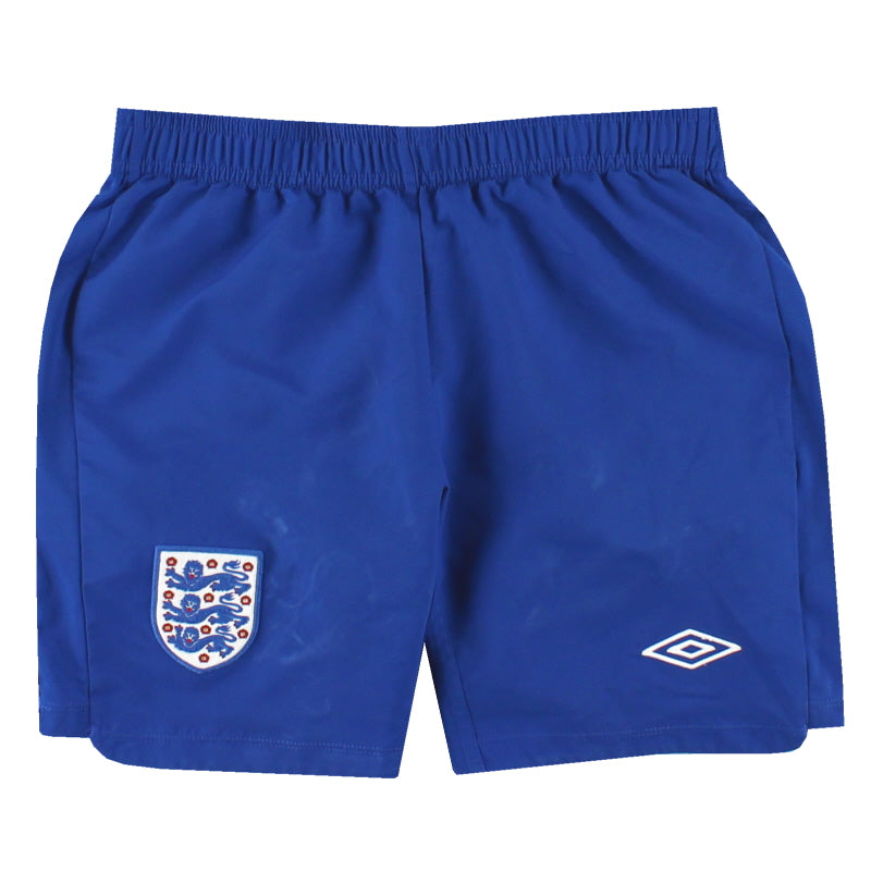 2010-12 England Umbro Home Shorts M.Boys Football Shorts