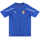 2010-12 Italy Puma Home Shirt S Football Shirt