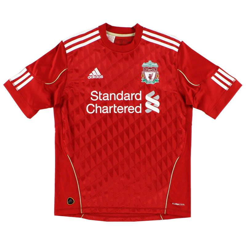 2010-12 Liverpool adidas Home Shirt S Football Shirt