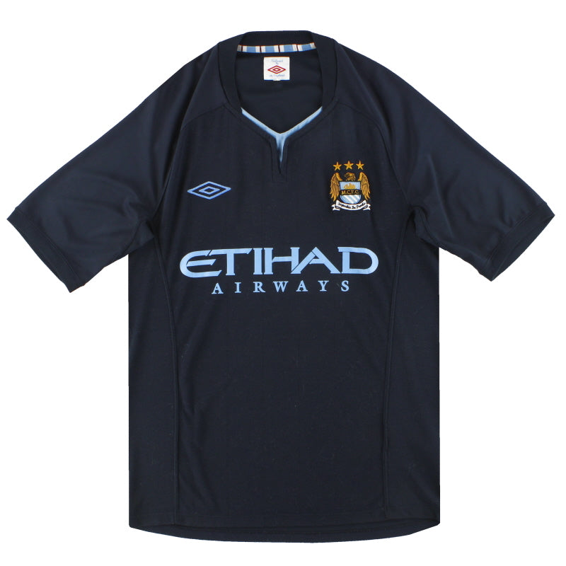 2010-12 Manchester City Umbro Away Shirt S Football Shirt