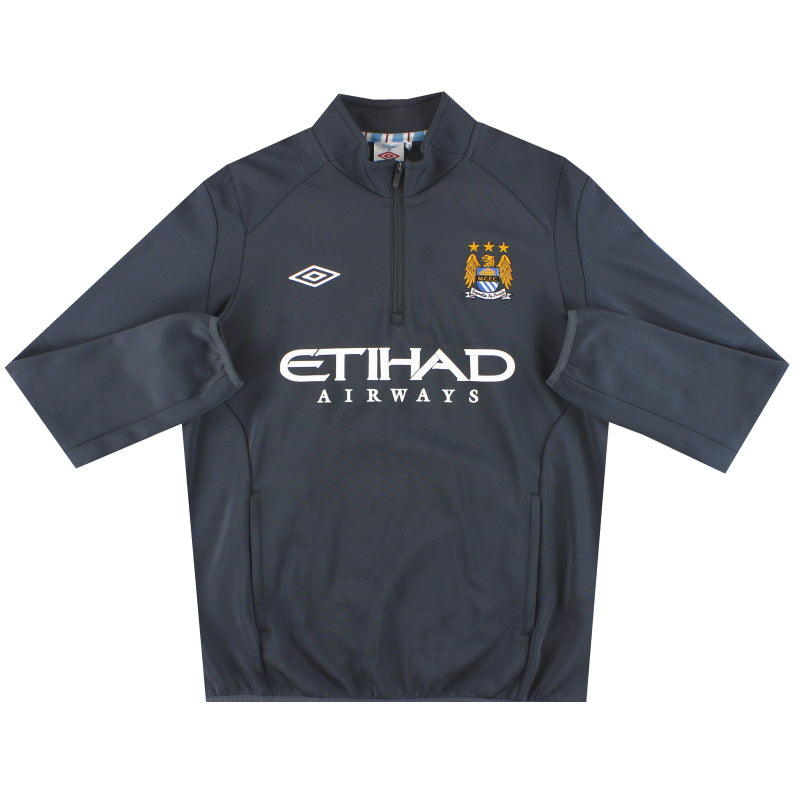 2010-12 Manchester City Umbro 1/2 Zip Drill Top XL Training Top