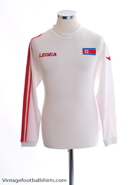 2010-12 North Korea World Cup Away Shirt L/S *BNIB* M Football Shirt