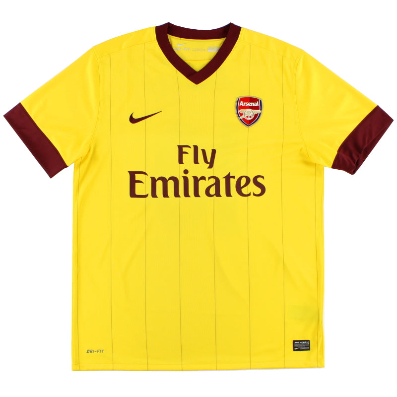 2010-13 Arsenal Away Shirt L Football Shirt