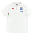 2010 England Umbro 'South Africa' Home Shirt L Football Shirt