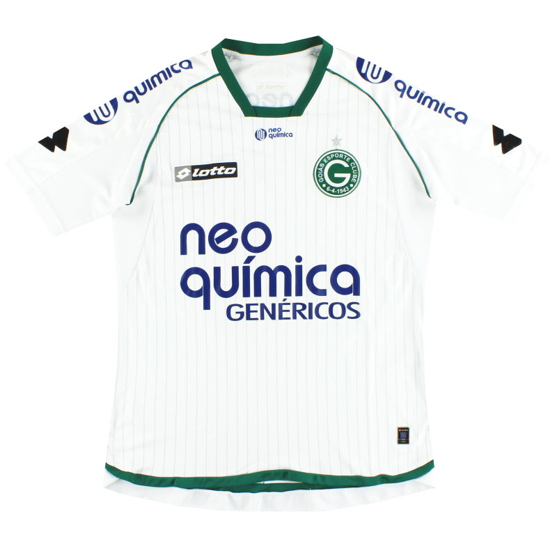 2010 Goias Lotto Away Shirt #3 M Football Shirt