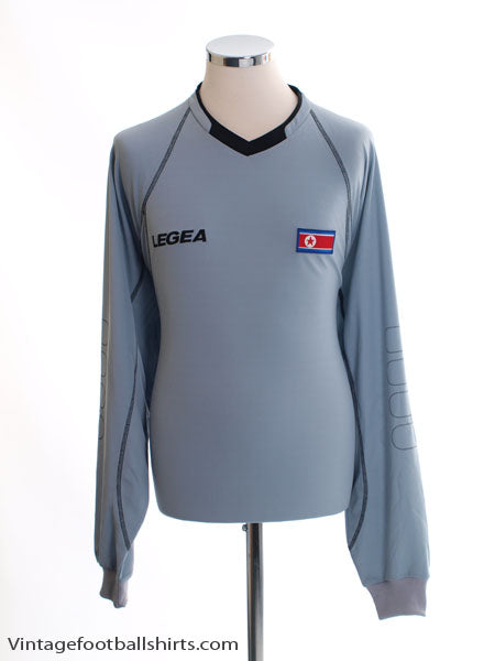 2010 North Korea Pre World Cup Grey Gk Shirt *BNIB* L Goalkeeper Shirt