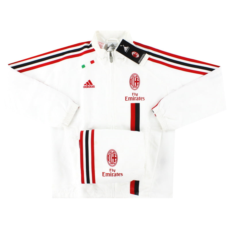 2011-12 AC Milan adidas Presentation Tracksuit *BNIB* S.Boys Tracksuit