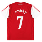 2011-12 Arsenal Nike '125th Anniversary' Home Shirt Rosicky #7 L Football Shirt