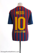 2011-12 Barcelona Home Shirt Messi #10 L Football Shirt