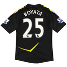 2011-12 Bolton Reebok Player Issue Away Shirt Boyata #25 *As New* M Football Shirt