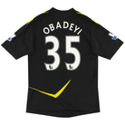 2011-12 Bolton Reebok Player Issue Away Shirt Obadeyi #35 *As New* L Football Shirt