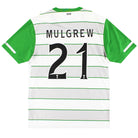 2011-12 Celtic Nike Away Shirt Mulgrew #21 M Football Shirt