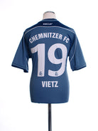 2011-12 Chemnitzer Player Issue Away Shirt Vietz #19 M Football Shirt