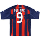 2011-12 FC Crotone Home Shirt Pettinari #9 L/S L Football Shirt