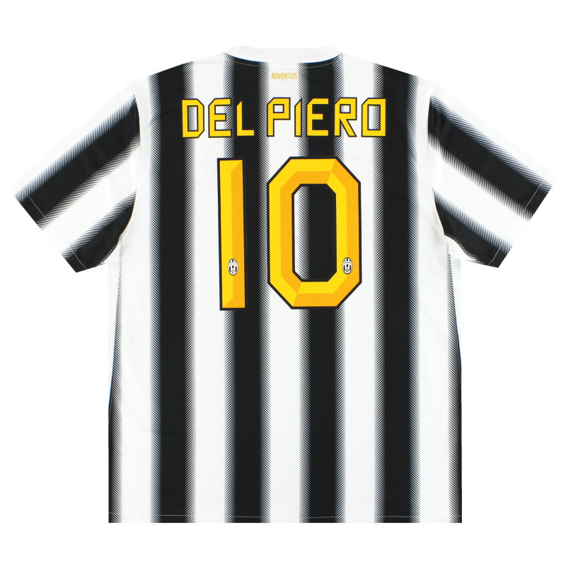 2011-12 Juventus Nike Home Shirt Del Piero #10 *Mint* XL Football Shirt