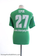 2011-12 Karpaty Lviv Match Issue Away Shirt Ð•Ñ€Ñ–Ðº #27 M Football Shirt