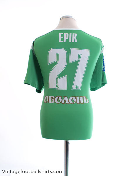 2011-12 Karpaty Lviv Match Issue Away Shirt Ð•Ñ€Ñ–Ðº #27 L Football Shirt