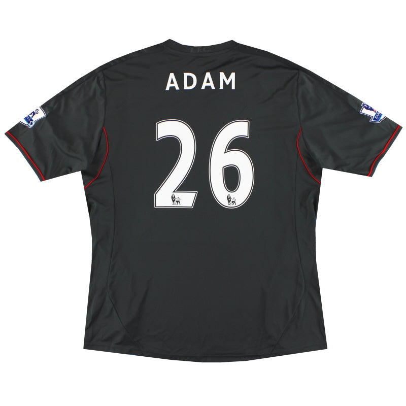 2011-12 Liverpool adidas Away Shirt Adam #26 *Mint* XXL Football Shirt