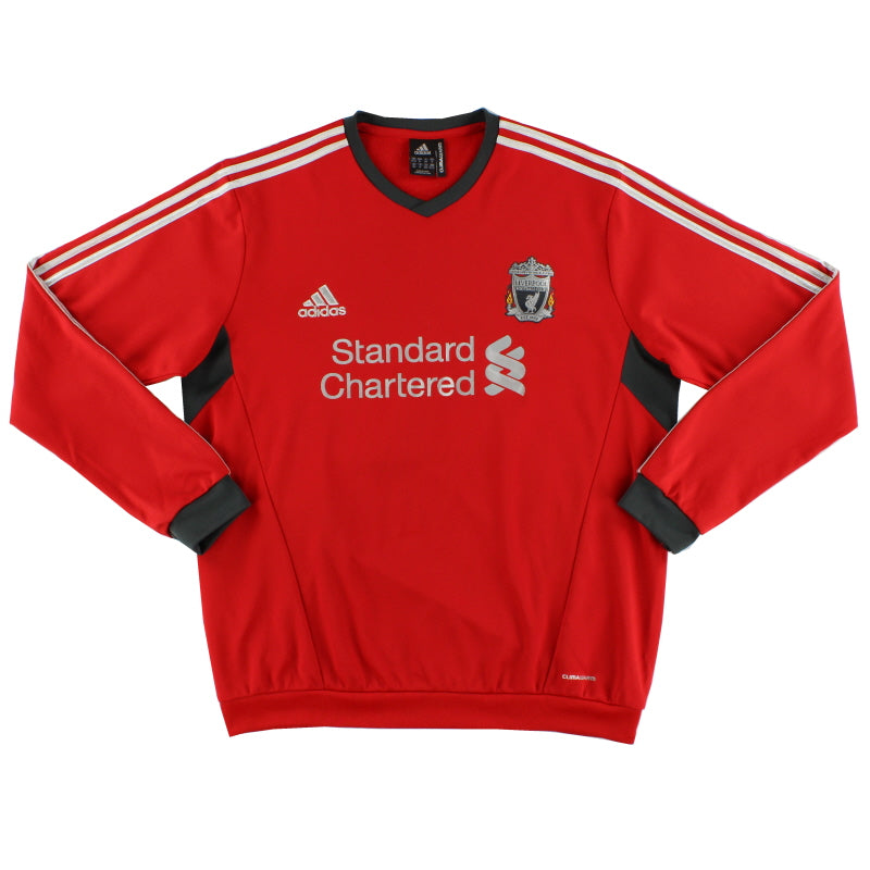 2011-12 Liverpool adidas Sweatshirt S Sweatshirt