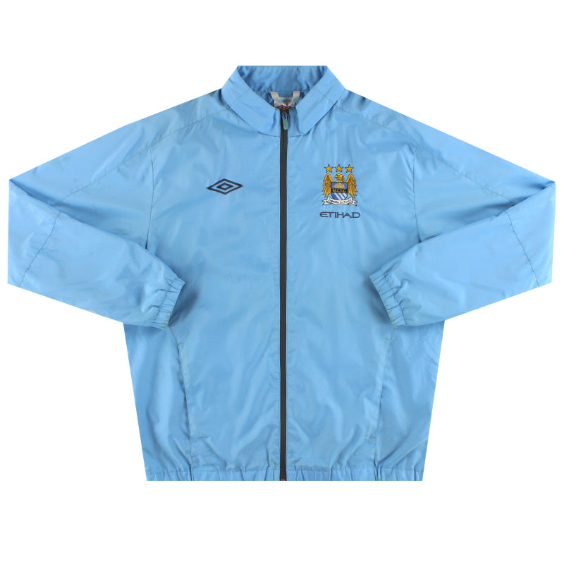 2011-12 Manchester City Umbro Rain Jacket L Jacket