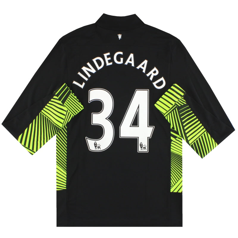 2011-12 Manchester United GK Shirt Lindegaard #34 *w/tags* S Goalkeeper Shirt