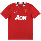 2011-12 Manchester United Nike Home Shirt L Football Shirt