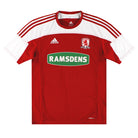 2011-12 Middlesbrough adidas Home Shirt L Football Shirt