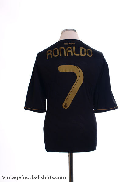 2011-12 Real Madrid Away Shirt Ronaldo #7 XL Football Shirt