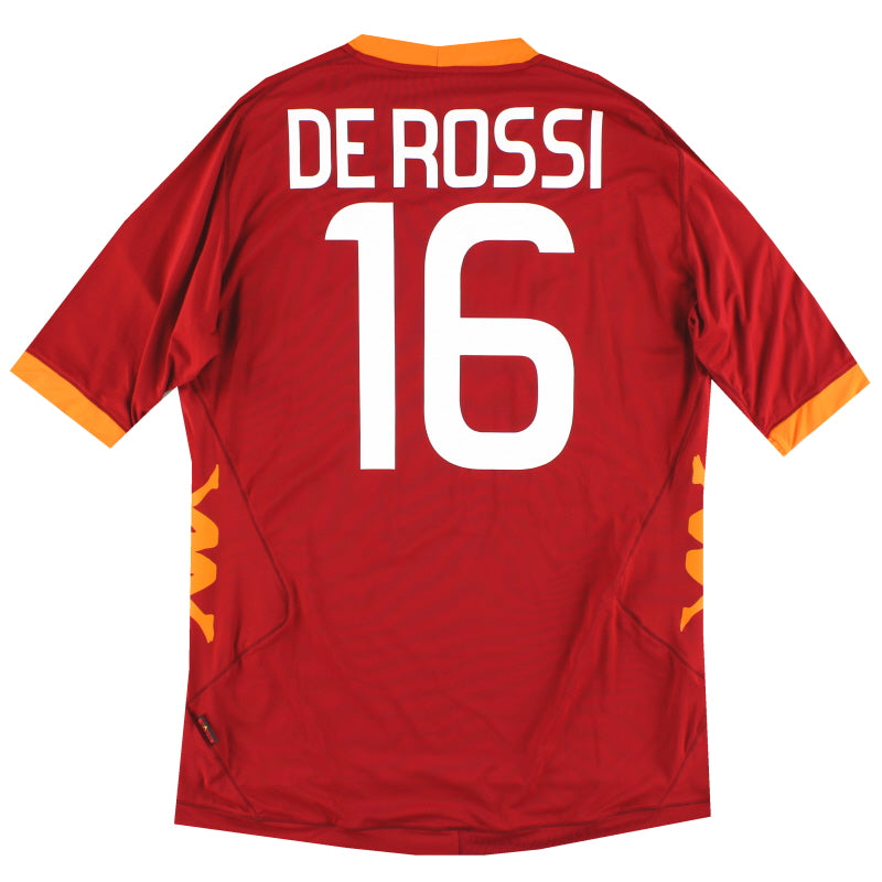 2011-12 Roma Kappa Home Shirt De Rossi #16 *w/tags* XXL Football Shirt