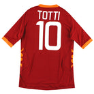 2011-12 Roma Kappa Home Shirt Totti #10 *As New* XL Football Shirt