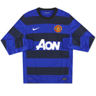 2011-13 Manchester United Nike Away Shirt *Mint* L/S M Football Shirt