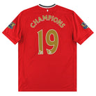 2011-13 Manchester United Nike Home Shirt 'Champions' #19 XL Football Shirt